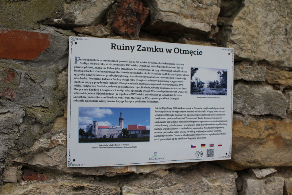 Ruiny zamku rycerskiego w Otmęcie - Vlog podróżniczy Steina