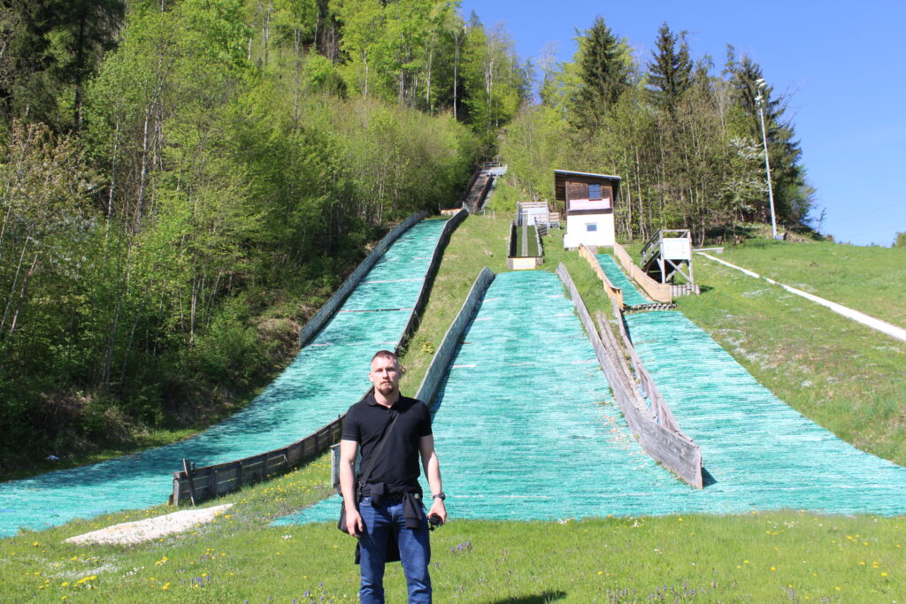 Skocznie narciarskie w Oberaudorf - tor bobslejowy - Vlog Steina