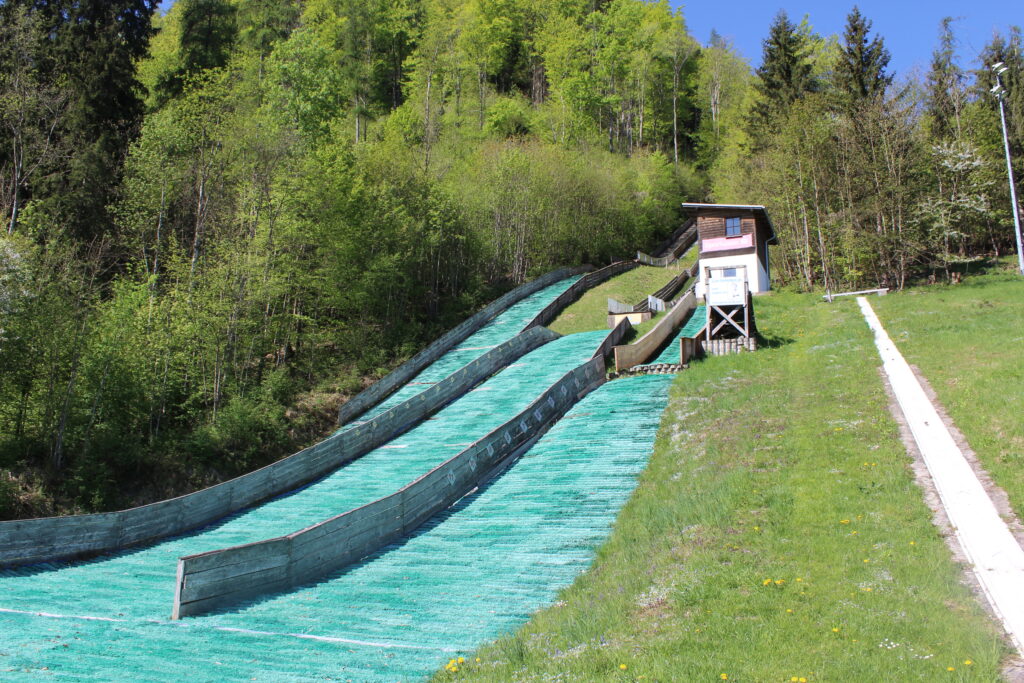 Skocznie narciarskie w Oberaudorf - tor bobslejowy - Vlog Steina
