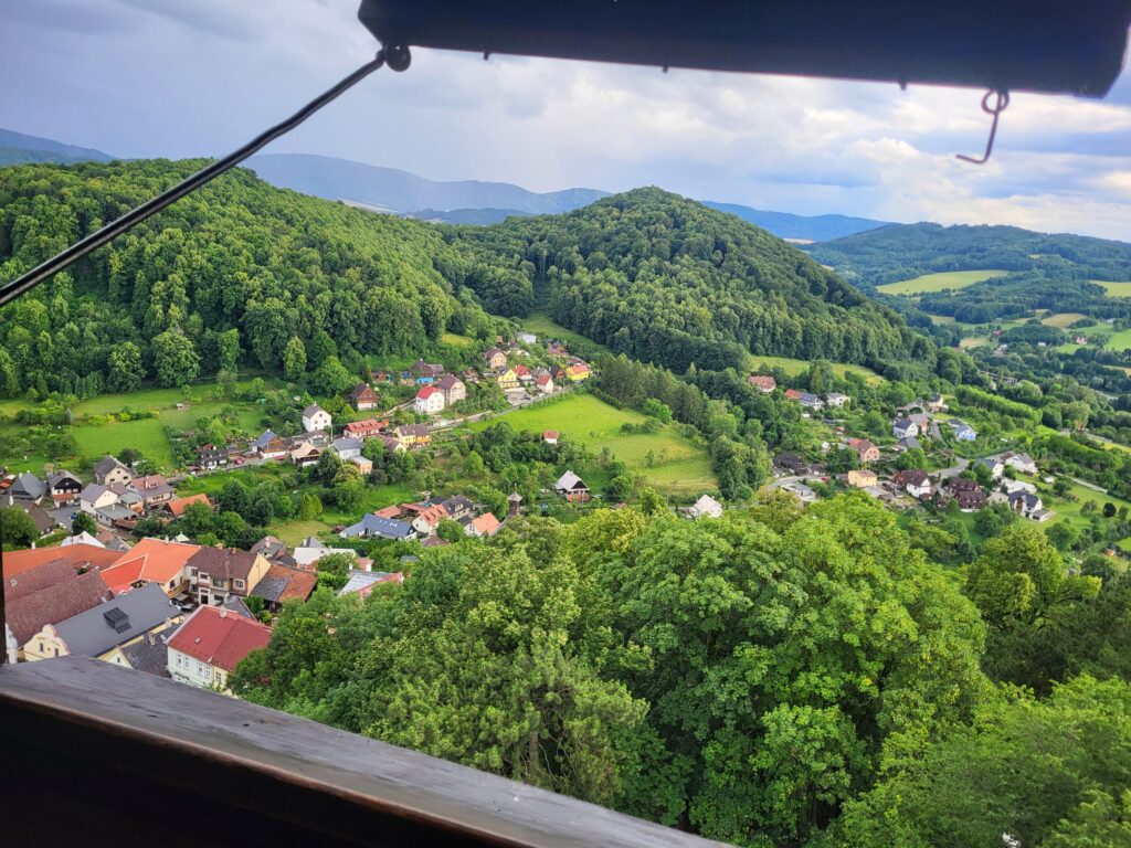Štramberská Trúba - wieża widokowa na zamku Stramberk - Vlog Steina