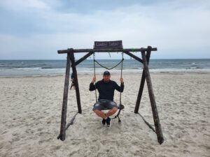 Dębki - miejscowość wypoczynkowa nad morzem Bałtyckim. Vlog Steina