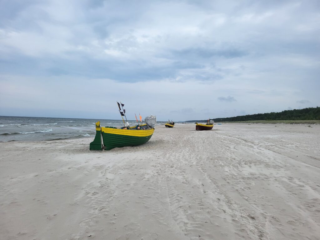 Dębki - miejscowość wypoczynkowa nad morzem Bałtyckim. Vlog Steina