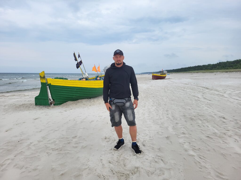 Dębki - miejscowość wypoczynkowa nad morzem Bałtyckim. Vlog Steina