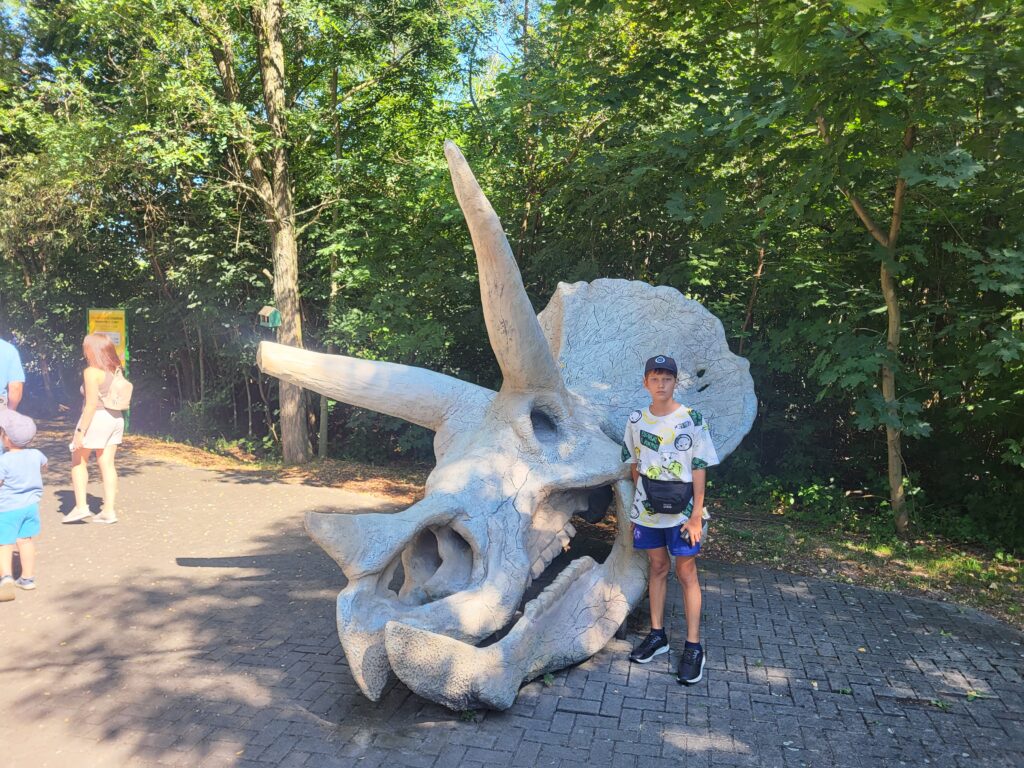 Dino Park w Ostrawie - idziemy zobaczyć wszystkie atrakcje i interaktywne dinozaury! Vlog Steina
