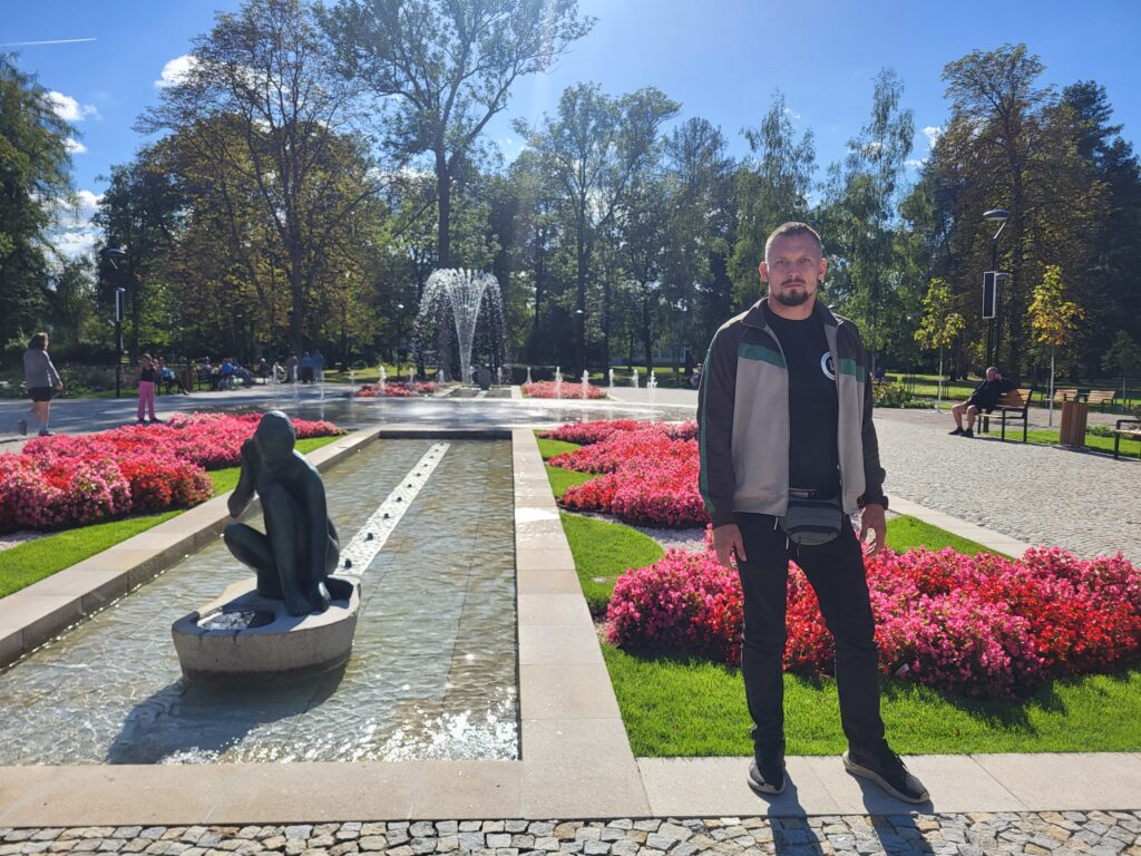 Lázeňský park - na żelaznym szlaku rowerowym - Vlog Steina