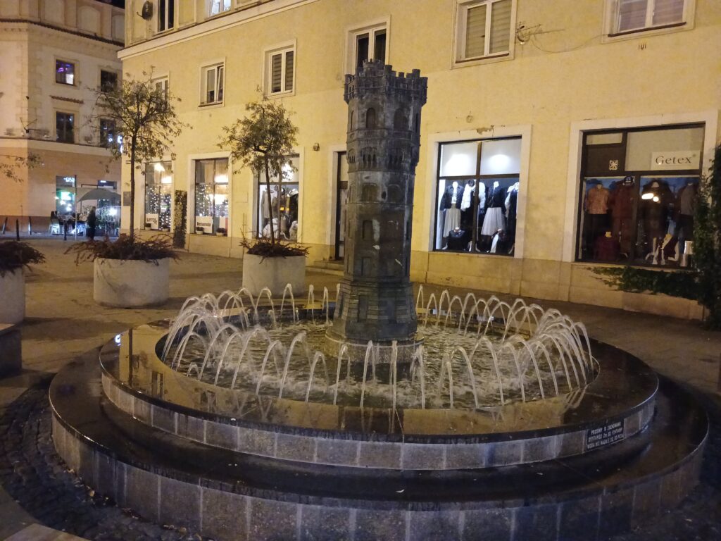 Rynek i świecące fontanny w Lublinie - Vlog Steina